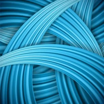 Vector abstract blue background. Illustrazione stock