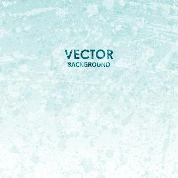 Vector abstract blue cold grunge texture Stock Illustration