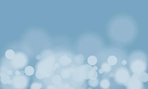 Vector abstract blue sky background with blur bokeh light effect. Stock Illustration