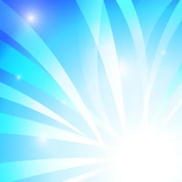 Vector : Abstract blue stripe with white background Stock Illustration