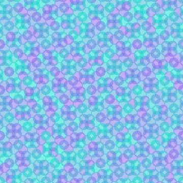 Vector abstract blue violet colored overlap watercolor effect seamless pattern Illustration