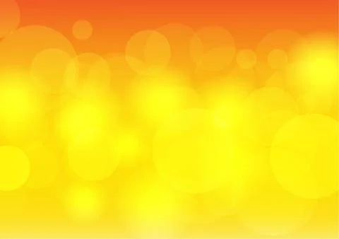 Vector : Abstract bokeh and stripe with sunshine on yellow and orange backgro Stock Illustration