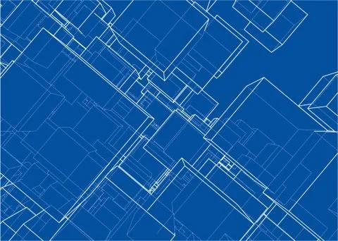 Vector abstract boxes background 스톡 일러스트