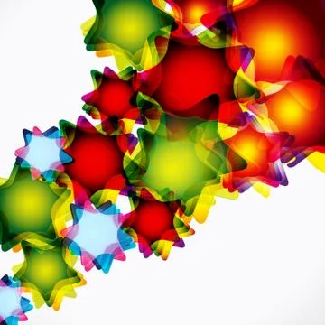 Vector abstract bright colorful background. Stock Illustration