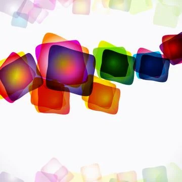 Vector abstract bright colorful background. Stock Illustration