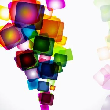 Vector abstract bright colorful background. Stock Illustration