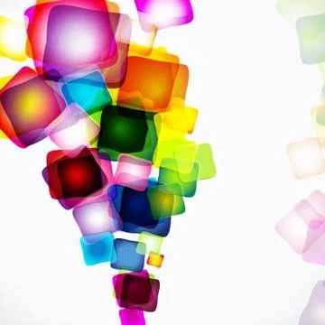 Vector abstract bright colorful background. Stock Illustration