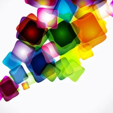 Vector abstract bright colorful background. Stock Illustration