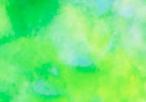 Vector abstract bright green, yellow gradient watercolor background for you.. Illustrazione stock