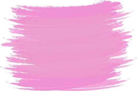 Vector Abstract brush stroke in trendy soft pink shades with Copy space. Isolate 스톡 일러스트