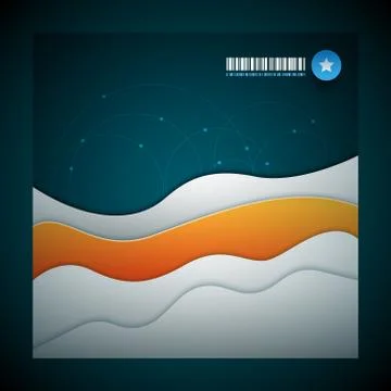 Vector abstract business background design Stock Illustration