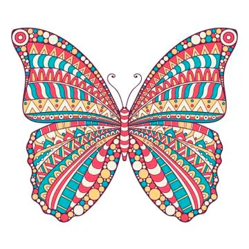 Vector abstract Butterfly Stock Illustration