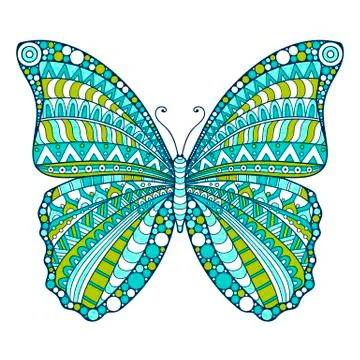 Vector abstract Butterfly Stock Illustration