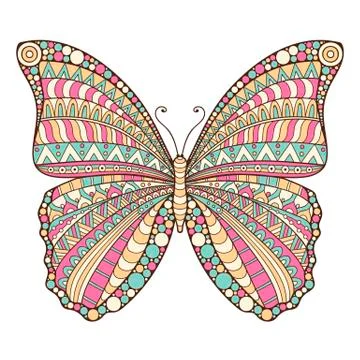 Vector abstract Butterfly Stock Illustration