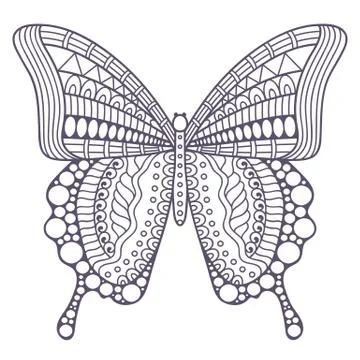 Vector abstract Butterfly Stock Illustration