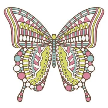 Vector abstract Butterfly Stock Illustration