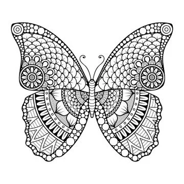 Vector abstract Butterfly Stock Illustration