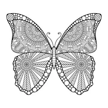 Vector abstract Butterfly Stock Illustration