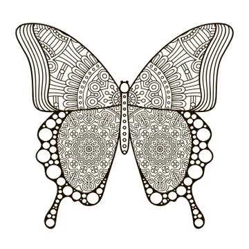 Vector abstract Butterfly Stock Illustration
