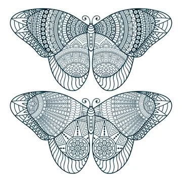 Vector abstract Butterfly Stock Illustration