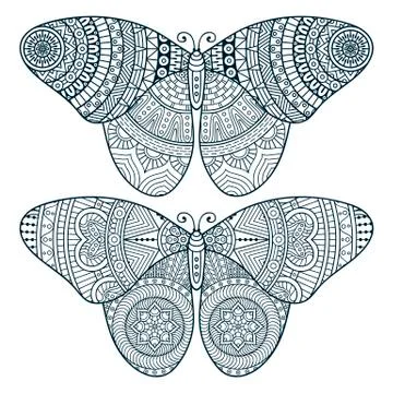 Vector abstract Butterfly Stock Illustration