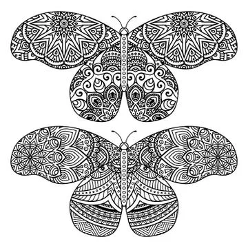 Vector abstract Butterfly Stock Illustration