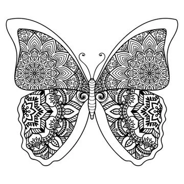 Vector abstract Butterfly Stock Illustration