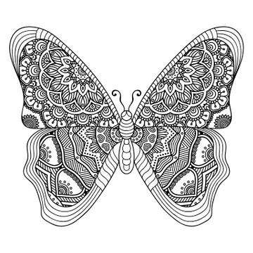 Vector abstract Butterfly Stock Illustration