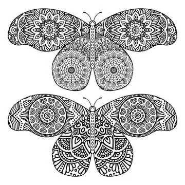 Vector abstract Butterfly Stock Illustration