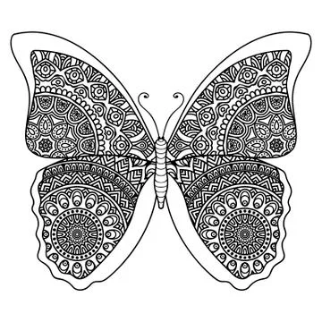 Vector abstract Butterfly Stock Illustration