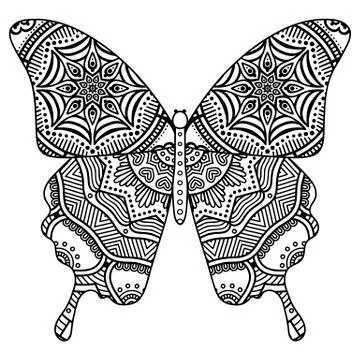 Vector abstract Butterfly Stock Illustration