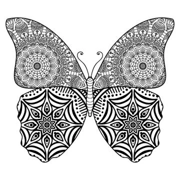 Vector abstract Butterfly Stock Illustration