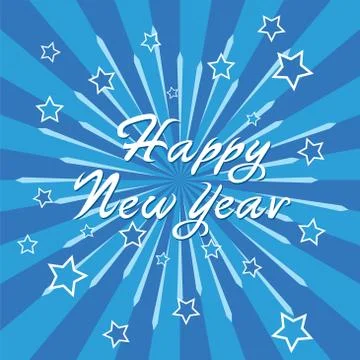Vector abstract christmas background with star burst Stock Illustration