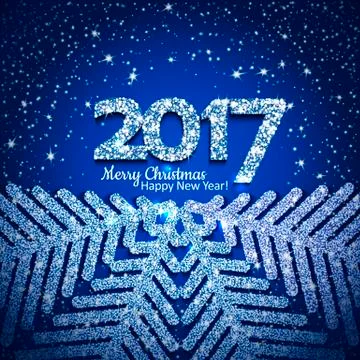 Vector abstract Christmas snowflake イラスト素材