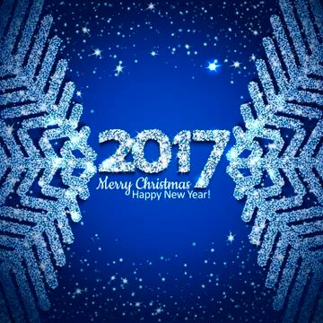 Vector abstract Christmas snowflake Illustrazione stock