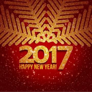 Vector abstract Christmas snowflake イラスト素材