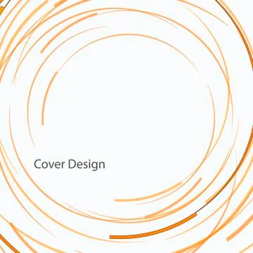 Vector abstract circle design Stock Illustration