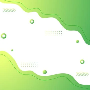 Vector abstract circle green pattern Stock Illustration