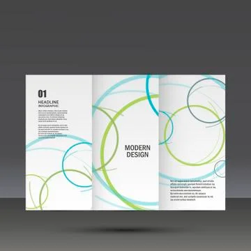 Vector abstract circle set Stock Illustration