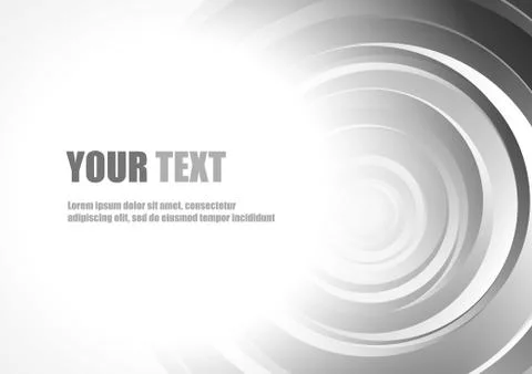 Vector : Abstract circle style background and sjpace for text Stock Illustration