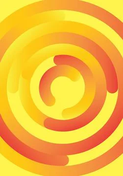 Vector Abstract Circles Design Lines. Design Illustration Illustrazione stock