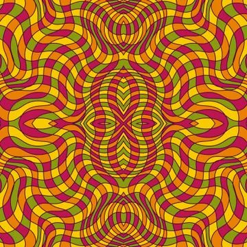 Vector abstract color grid seamless pattern 스톡 일러스트