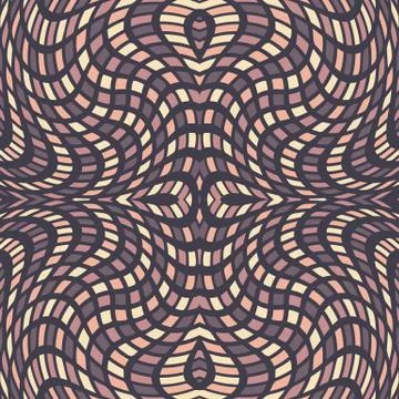 Vector abstract color grid seamless pattern Illustrazione stock