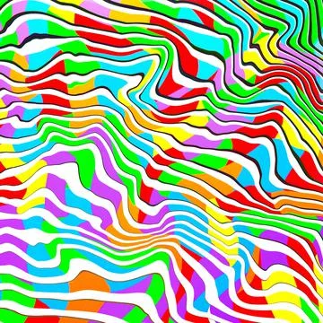 Vector abstract colored texture on a white background. Stock Illustration