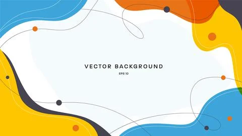 Vector abstract colorful background design. Stock Illustration