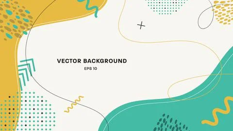 Vector abstract colorful background template. Stock Illustration