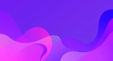 Vector abstract colorful flowing wave lines background. Stock Illustration