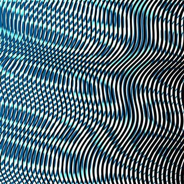 Vector Abstract Contemporary background of lines in trendy color. Stock Illustration