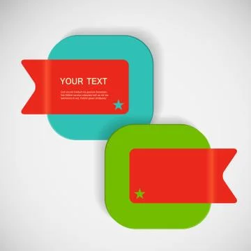 Vector abstract creative square color box eps Stock Illustration