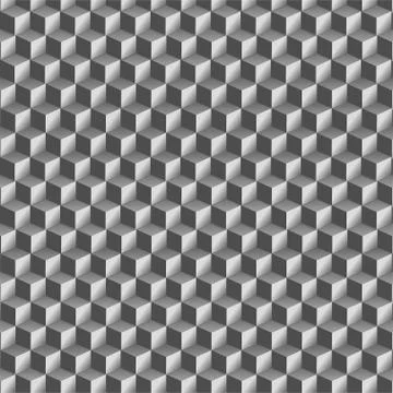 Vector abstract cube seamless Stock-Illustration